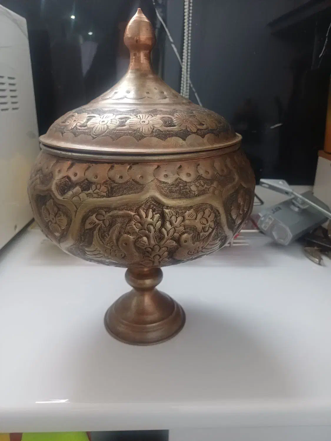 ظرف مسی|صنایع دستی و سایر لوازم تزئینی|اصفهان, فروردین|دیوار