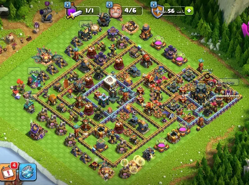 فروش اکانت کلش اف کلنز|کنسول، بازی ویدئویی و آنلاین|قم, نیروگاه|دیوار