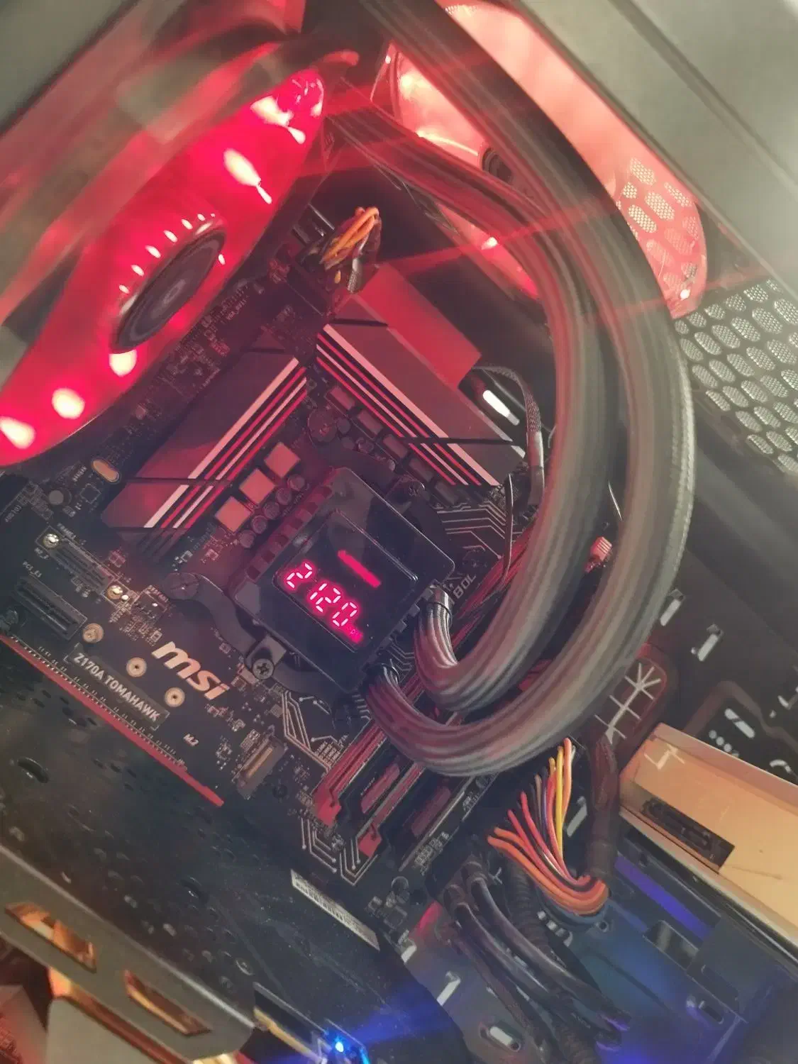 کیس گیمینگ z170 + 7700k + rx580 8G دارای ضمانت|رایانه رومیزی|تهران, شیخ هادی|دیوار