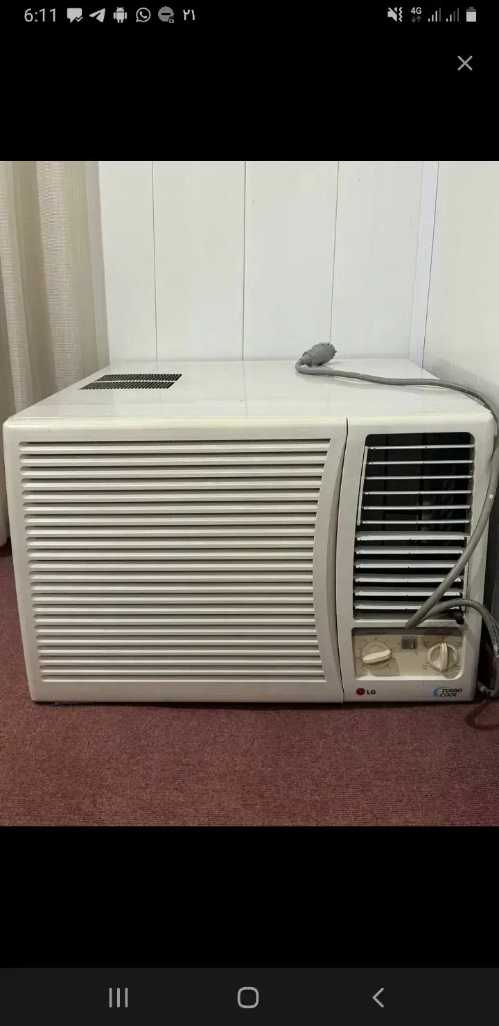 کولر ال جی فوق العاده تمیز|کولر گازی و فن‌کوئل|گنبد کاووس, |دیوار