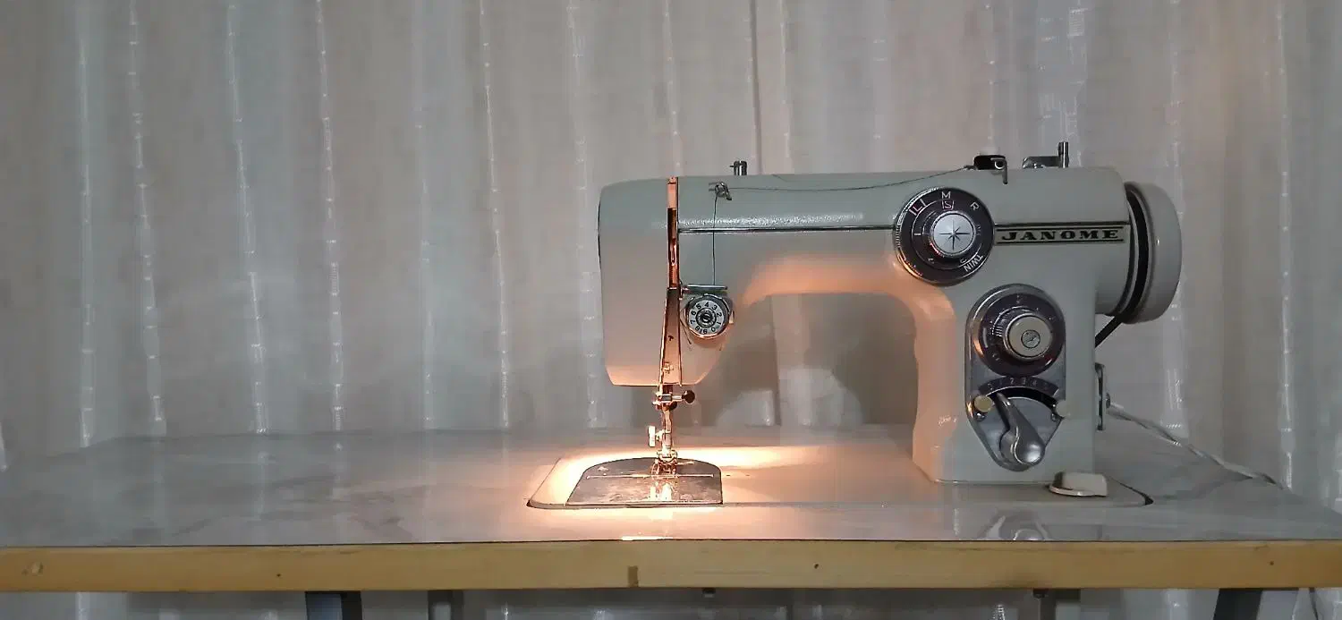 چرخ خیاطی ژانومه مدل ۶۷۲|چرخ خیاطی و ریسندگی|قنوات, |دیوار