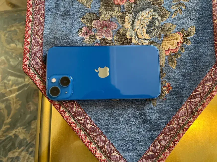 iPhone 13 blue Zaa 256gb|موبایل|تهران, قزل قلعه|دیوار