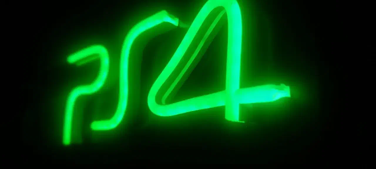 تابلوی نئون طرح ps4 وps5 رومیزی|کنسول، بازی ویدئویی و آنلاین|گنبد کاووس, |دیوار