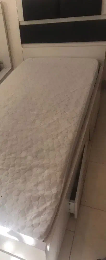 تخت نوجوان|تخت و سرویس خواب|ساری, |دیوار