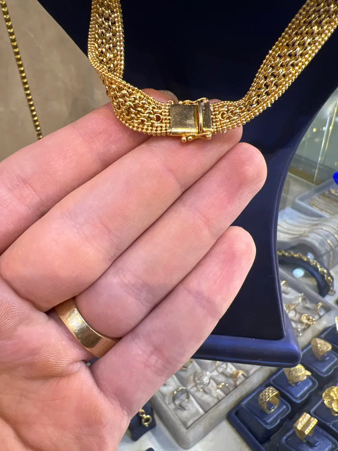 گردنبند طلا سوئیسی بدون اجرت|جواهرات|تهران, عبدلآباد|دیوار