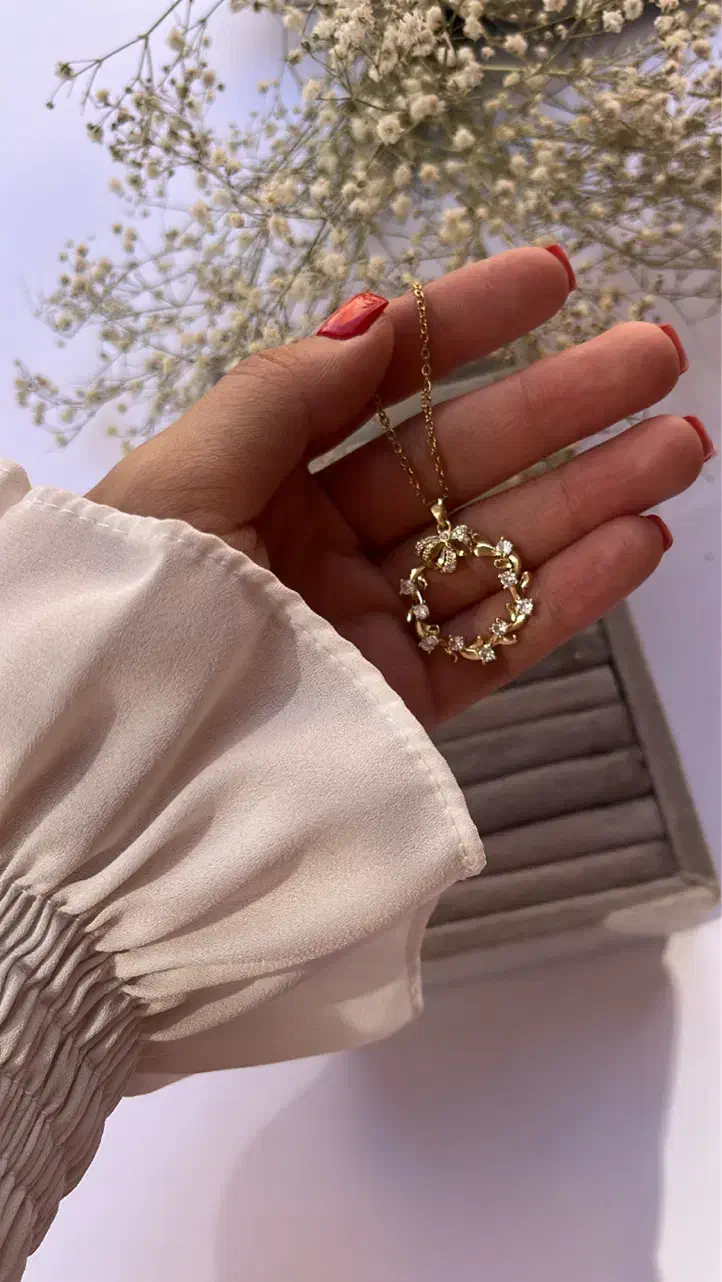 گردنبند استیل مشابه طلا|زیورآلات و اکسسوری|قم, شهرک امام حسن|دیوار