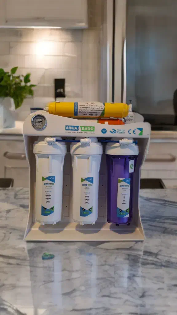 دستگاه تصفیه آب خانگی ۶ مرحله‌ای ویتنامی اصل|آب‌سردکن و تصفیه آب|آمل, |دیوار