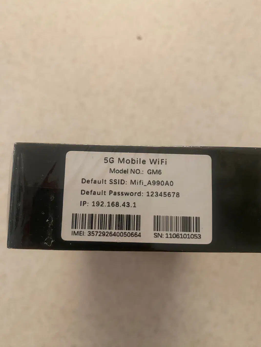 مودم همراه necton 5G مدل GM6 MiFi آکبند|مودم و تجهیزات شبکه|ری, شهرری|دیوار