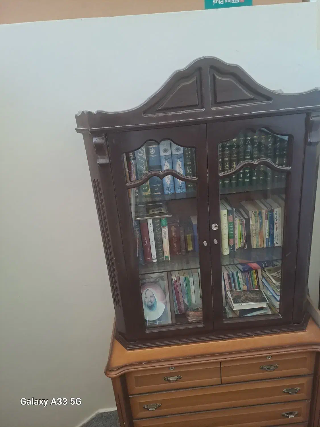 کتابخانه از جنس چوب گردو|کتابخانه، شلف، قفسههای دیواری|تبریز, |دیوار