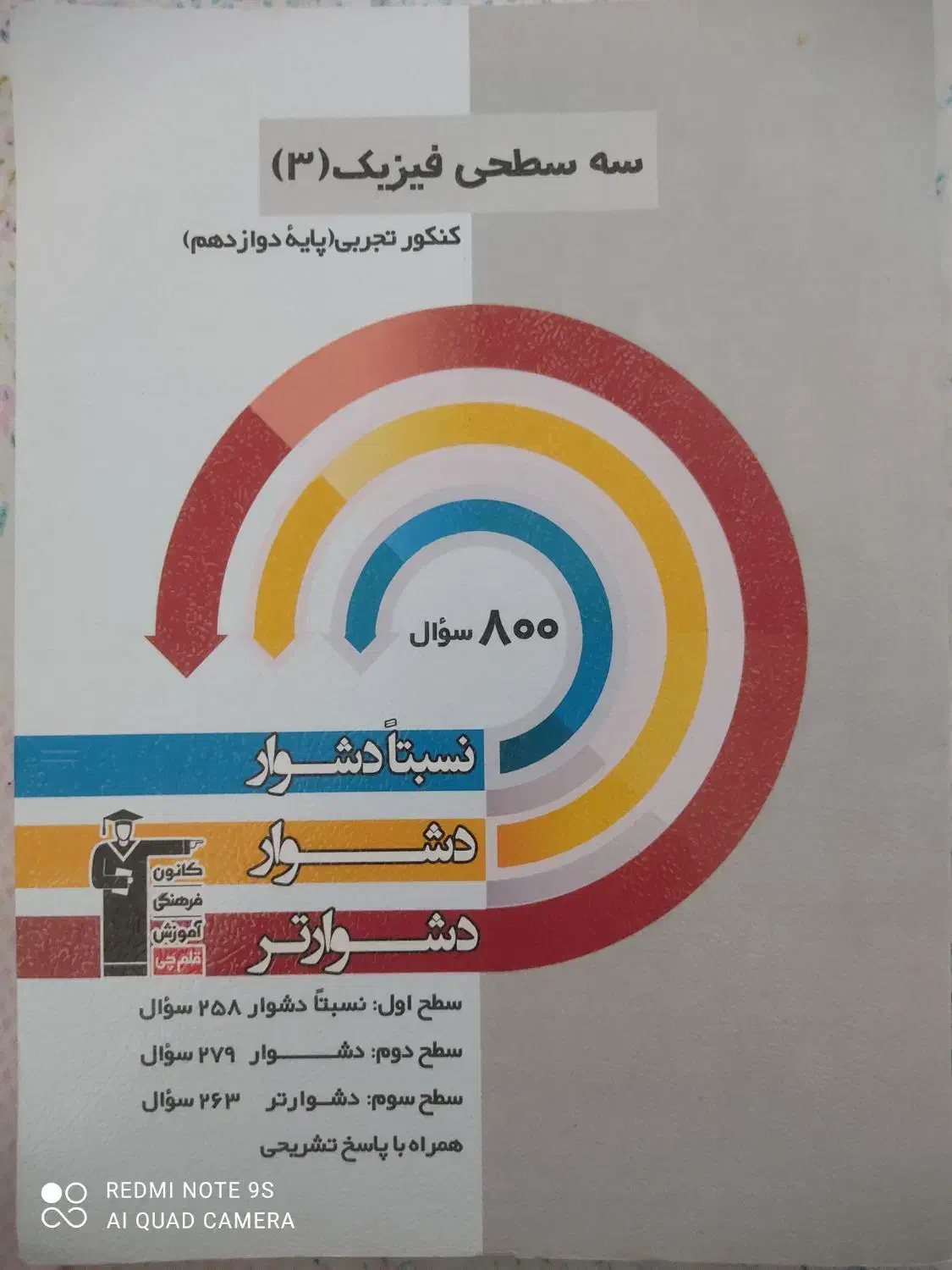 کتاب تست در حد نو|لوازم التحریر|مهریز, |دیوار