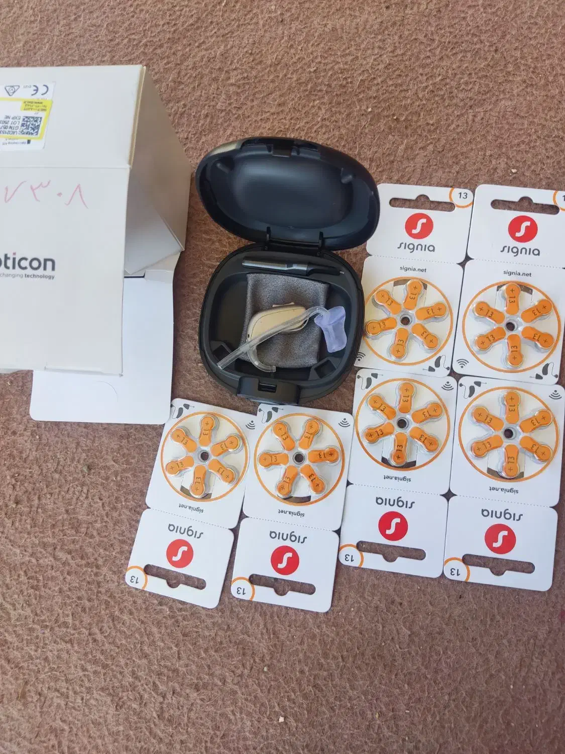 سمعک برند oticanنو بدون کارکرد صفر واکبند|آرایشی، بهداشتی، درمانی|چالدران, |دیوار