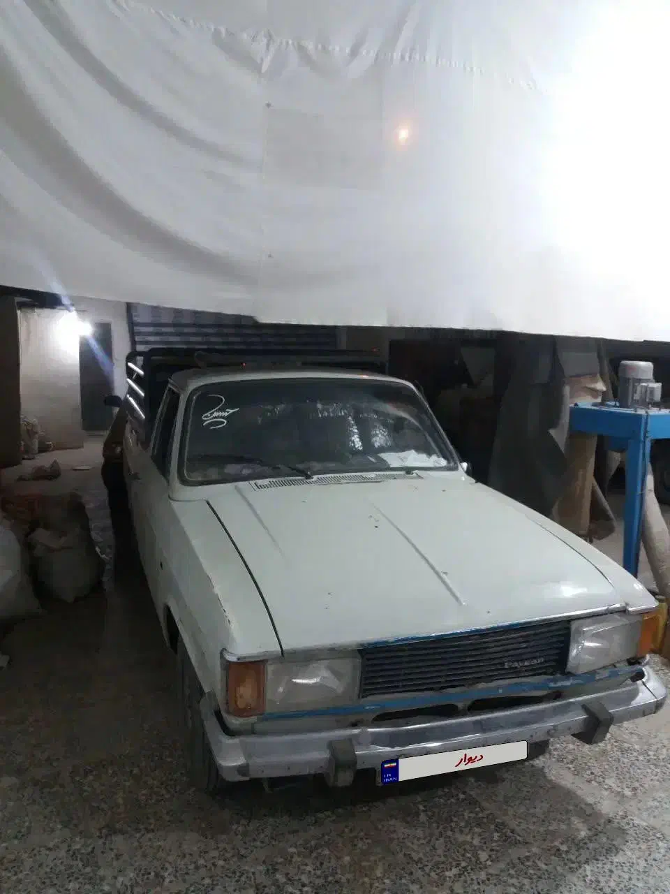 پیکان وانت سفید رنگ مدل 78 موتوری تازه تعمیر|خودرو سواری و وانت|خمینیشهر, |دیوار