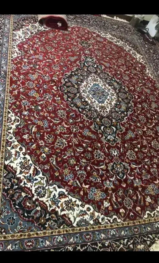 یک عدد قالی ۱۲ متری در حد نو|فرش|مسجد سلیمان, |دیوار