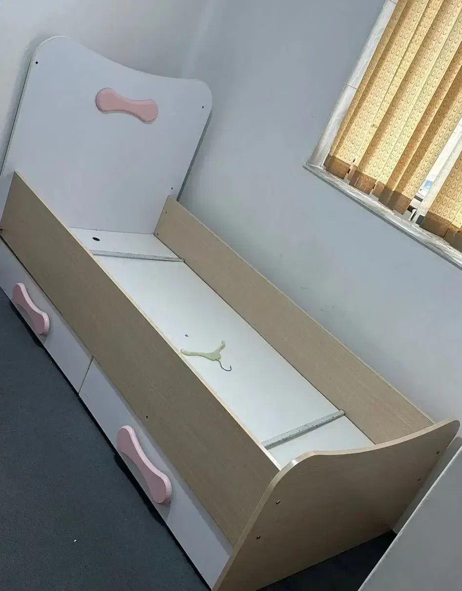 سرویس تخت دخترانه|اسباب و اثاث بچه|آستارا, |دیوار