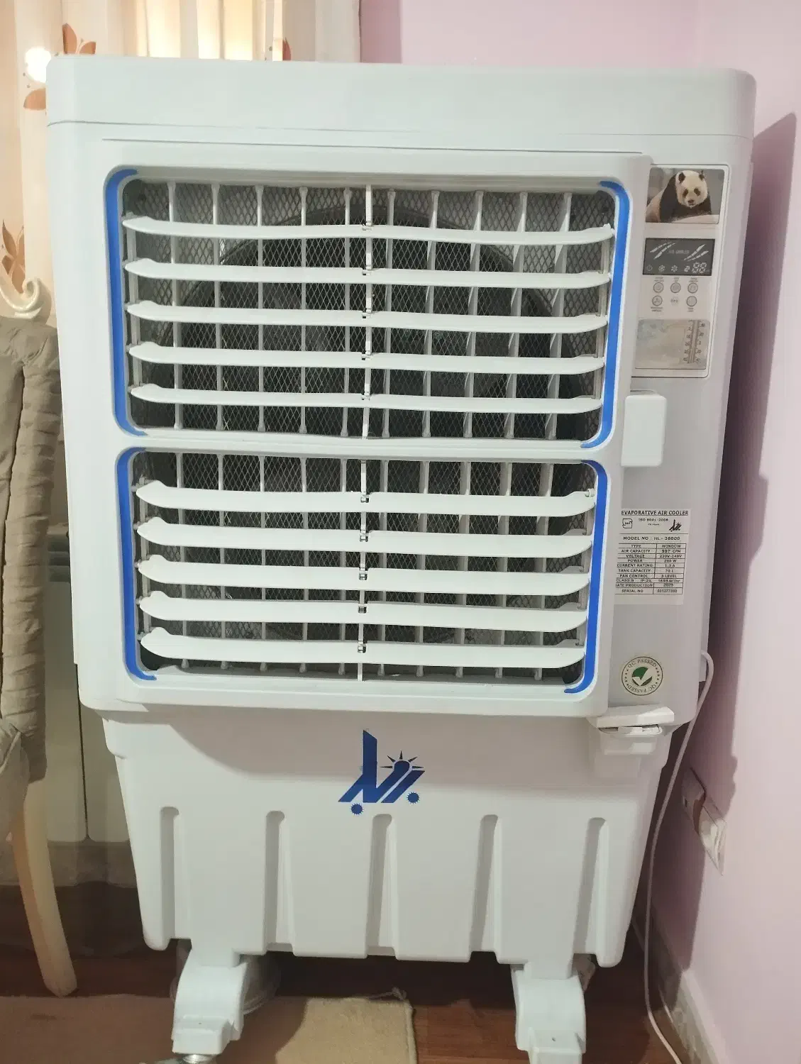 کولر دستی ۳۶۰۰۰ پرتابل نو قیمت مناسب|کولر گازی و فن‌کوئل|اسلام‌شهر, شهرک واوان|دیوار