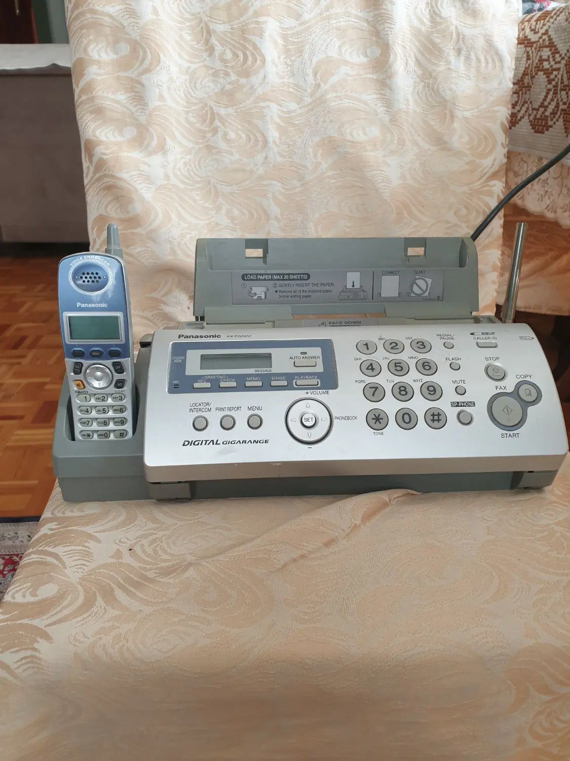 دستگاه کپی فاکس تلفن اصل پاناسونیک kx-fg2452|پرینتر، اسکنر، کپی، فکس|تهران, جردن|دیوار