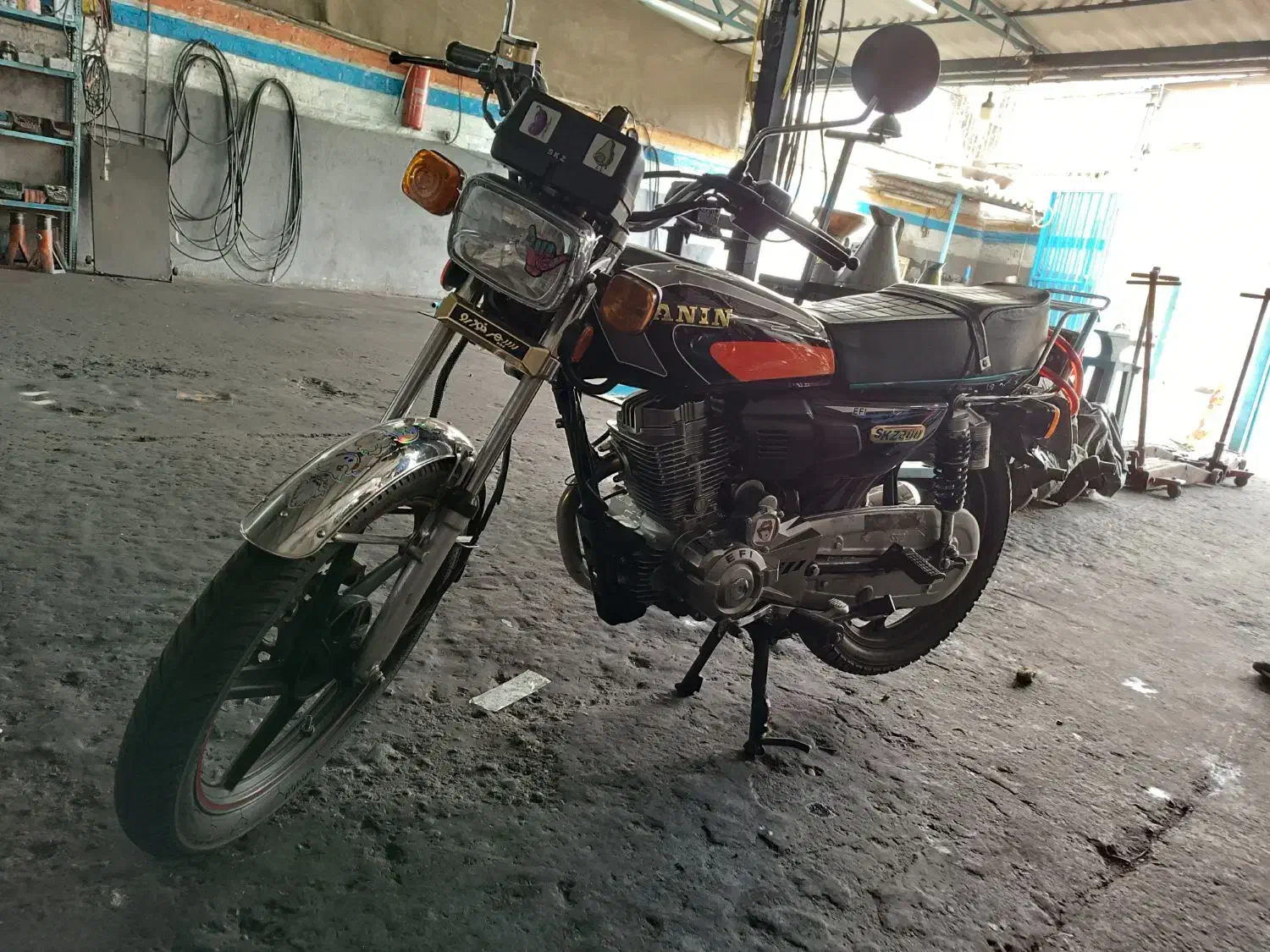 موتور متین 200cc|موتورسیکلت|تهران, سلسبیل جنوبی|دیوار