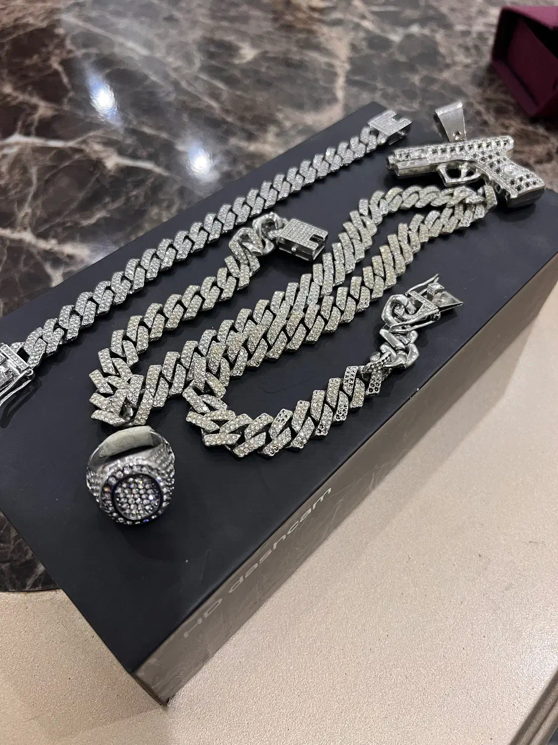 ست گردنبند فول نگین|بدلیجات|کرج, پیشاهنگی|دیوار