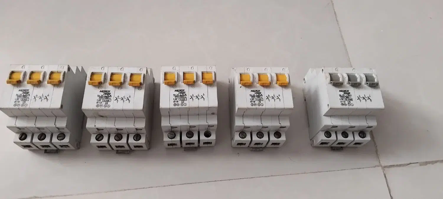 فیوز مینیاتوری ۳فاز|مصالح و تجهیزات ساختمان|اهواز, سپیدار|دیوار