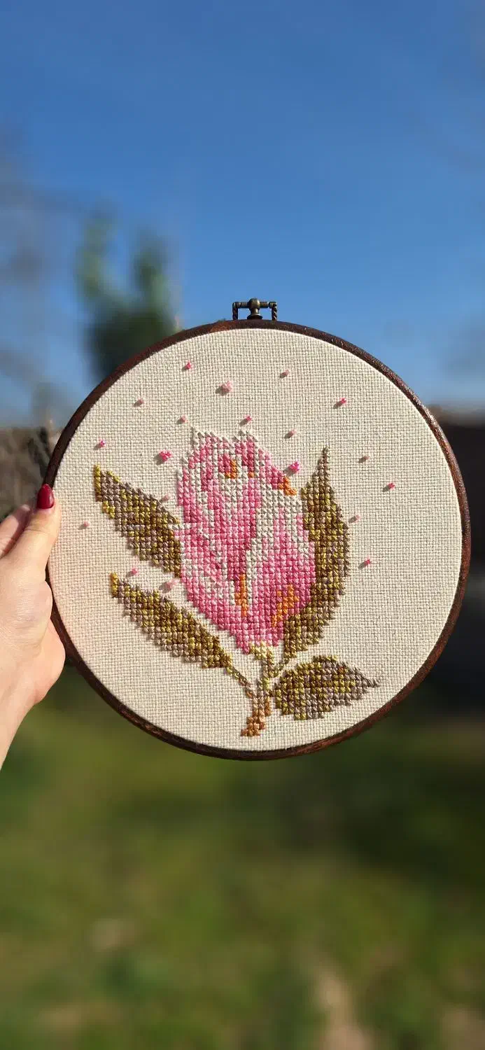 تابلو گلدوزی با دست|تابلو، نقاشی، عکس|کوچصفهان, |دیوار