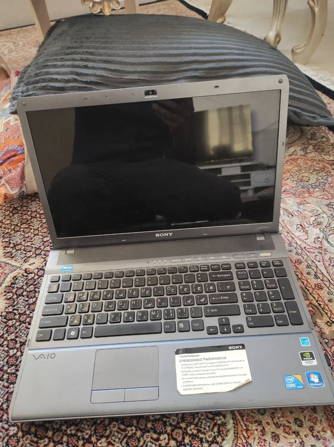 آگهی فروش لپتاپ Sony VAIO F-Series|رایانه همراه|برازجان, |دیوار