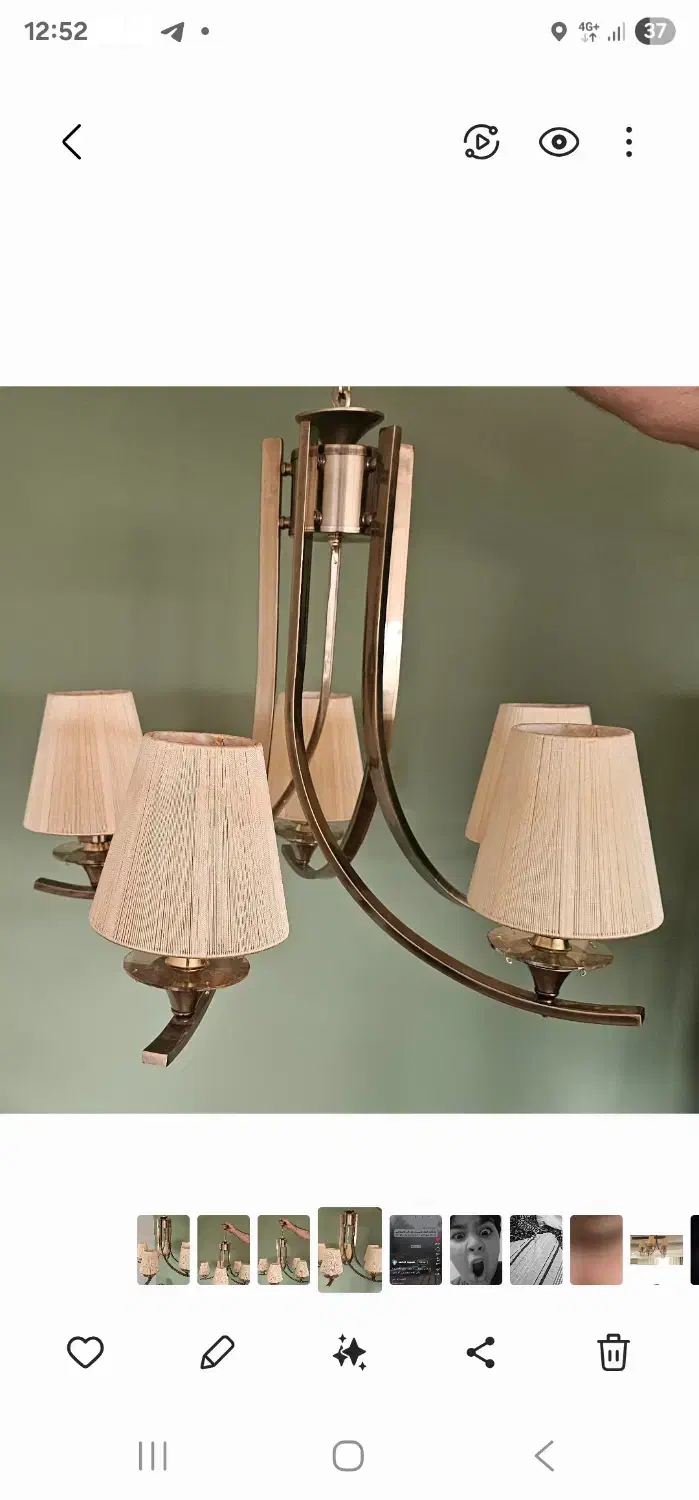 لوستر|لوستر و چراغ آویز|تهران, اکباتان|دیوار