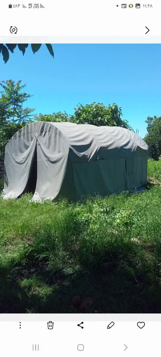 فروش چادر ۳در۵متر|کوهنوردی و کمپینگ|گنبد کاووس, |دیوار