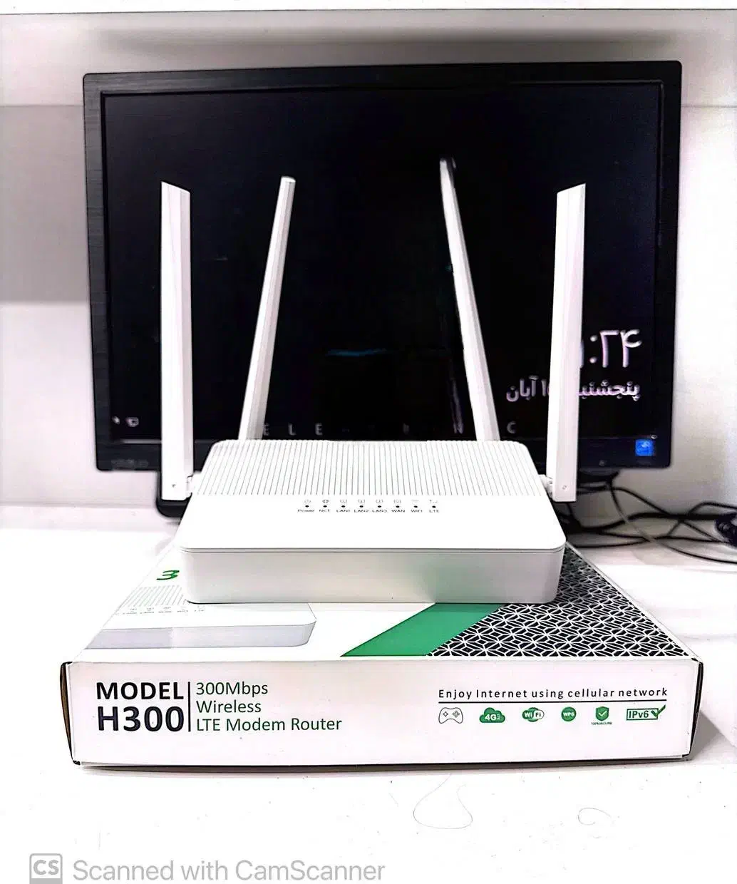 مودم سیم کارتی H300 4G LTE با سیم کارت رایگان|مودم و تجهیزات شبکه|تبریز, |دیوار