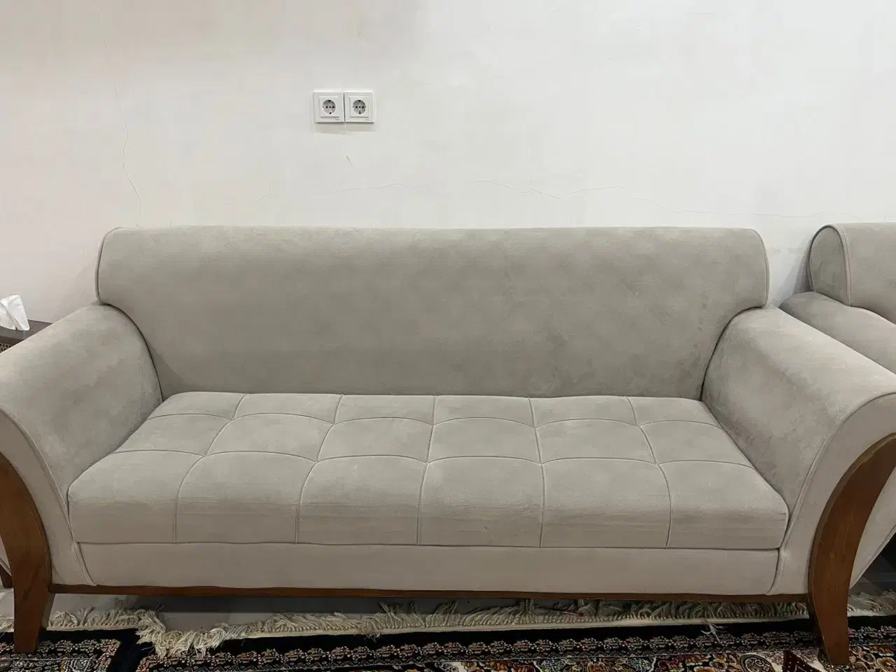 مبل خانگی هفت نفره در حد نو تمیز بدون لک|مبلمان خانگی و میز عسلی|دزفول, |دیوار