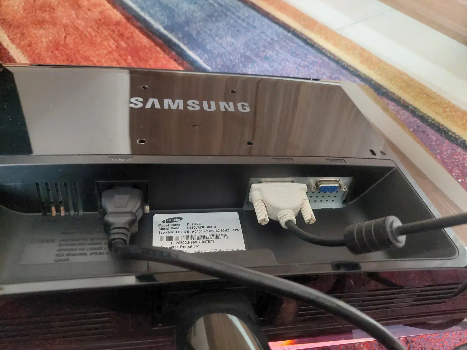 مانیتور کارکرده سامسونگ|قطعات و لوازم جانبی رایانه|رودهن, |دیوار