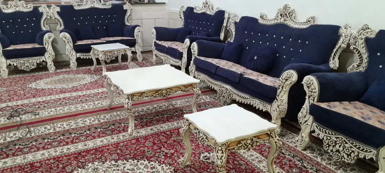 مبل سلطنتی زیر قیمت|مبلمان خانگی و میز عسلی|مسجد سلیمان, |دیوار
