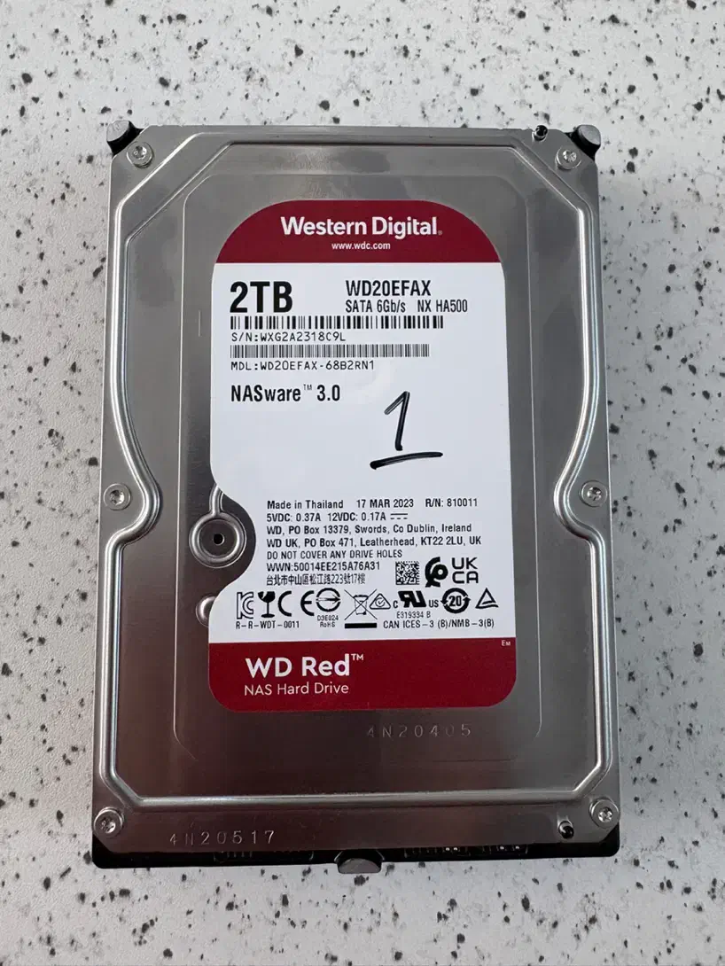 هارد وسترن قرمز 2TB|قطعات و لوازم جانبی رایانه|تهران, مجیدیه|دیوار