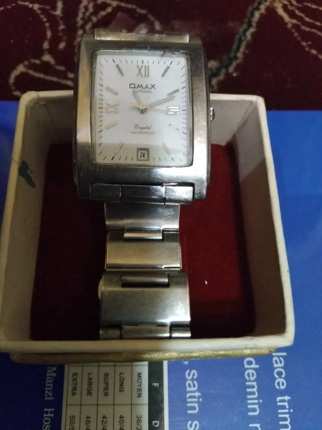 ساعت زنانه تاریخ شمار اوماکس بسیار قدیمی قدیمی اصل|ساعت|شیراز, مسلم|دیوار