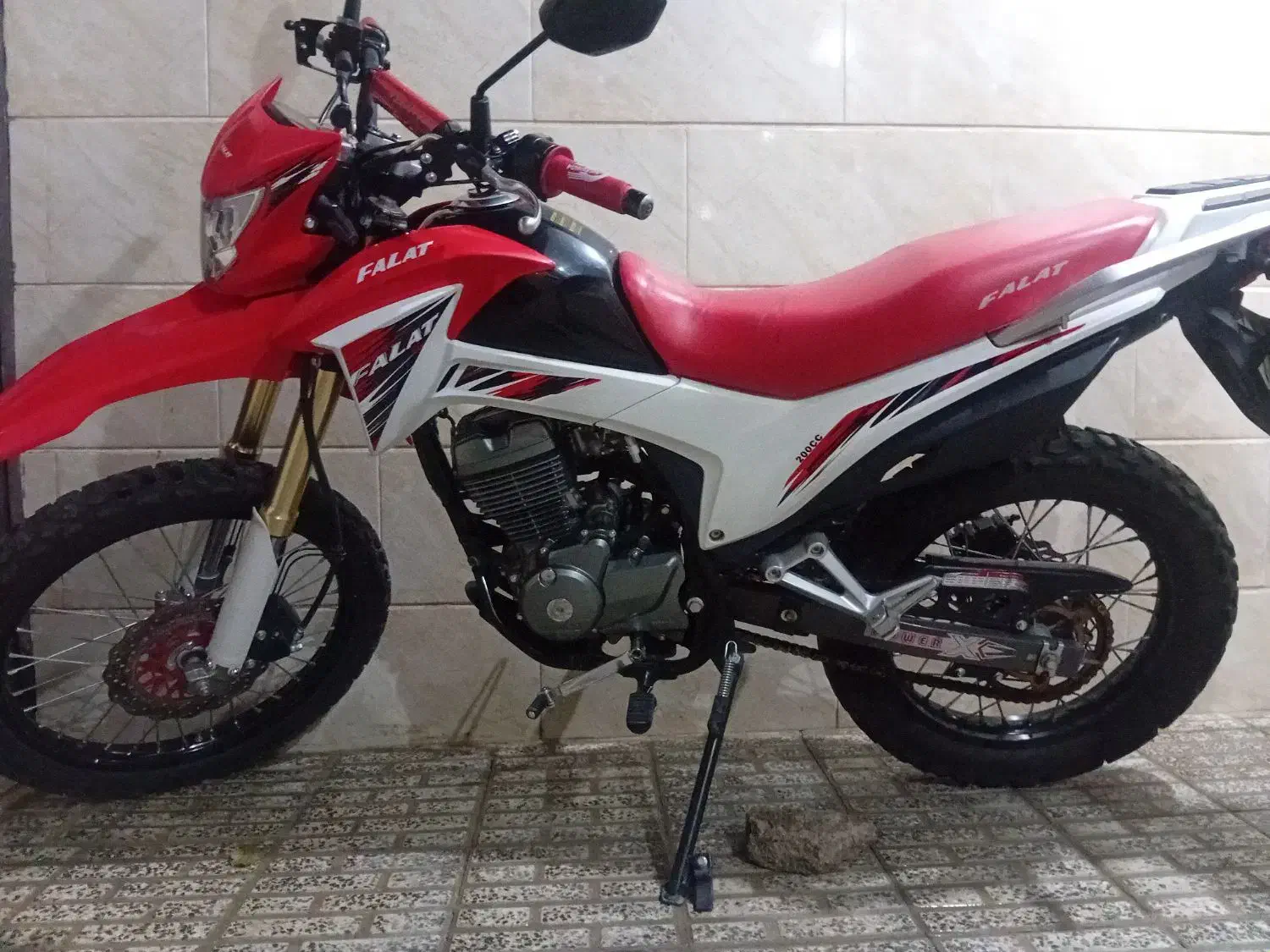 موتور تریل فلات|موتورسیکلت|ابهر, |دیوار