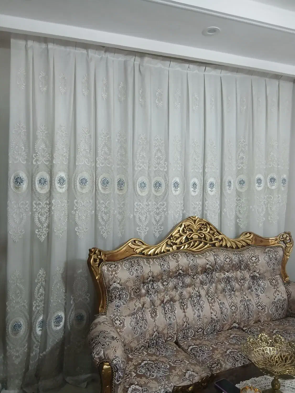 پرده سفیددرحدنو|پرده، رانر، رومیزی|اسلامشهر, شهرک توحید|دیوار