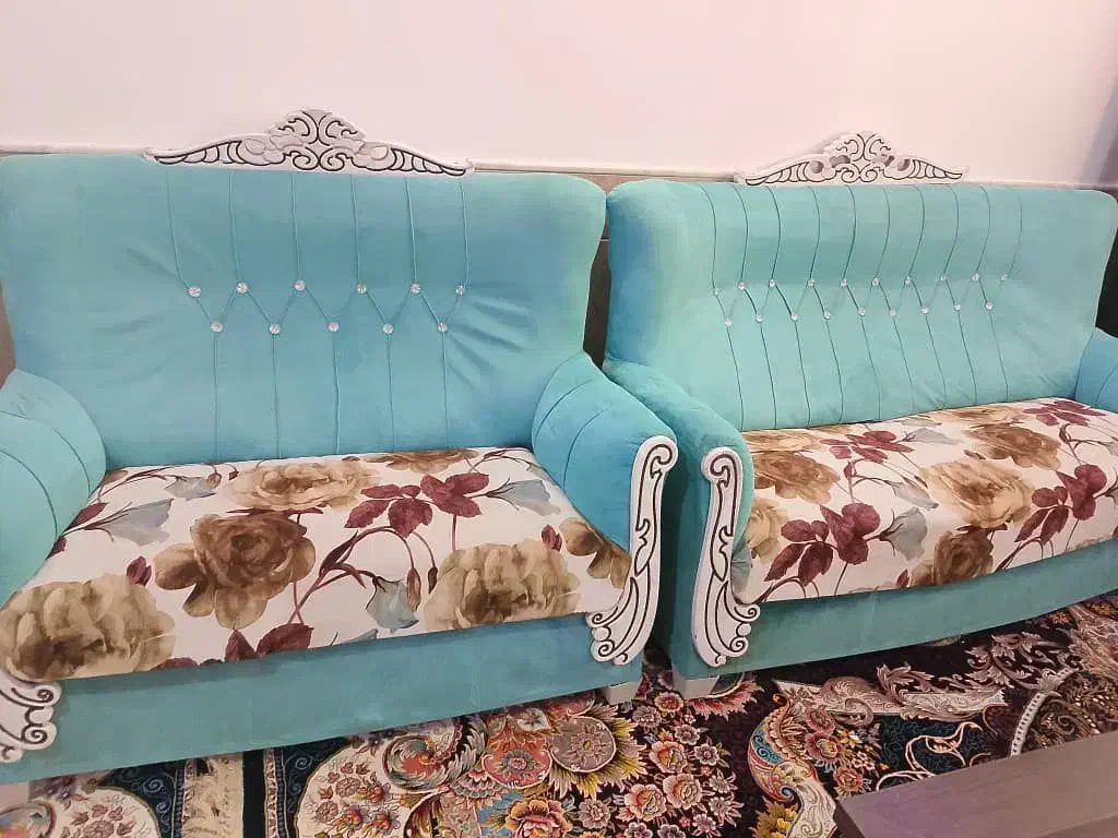 مبل ۷نفره|مبلمان خانگی و میز عسلی|کاشان, زیدی|دیوار