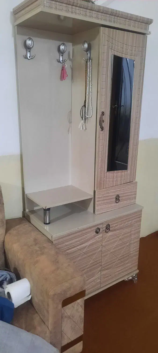 کمد لباس جاکفشی و بوفه|بوفه، ویترین، کنسول|زابل, |دیوار