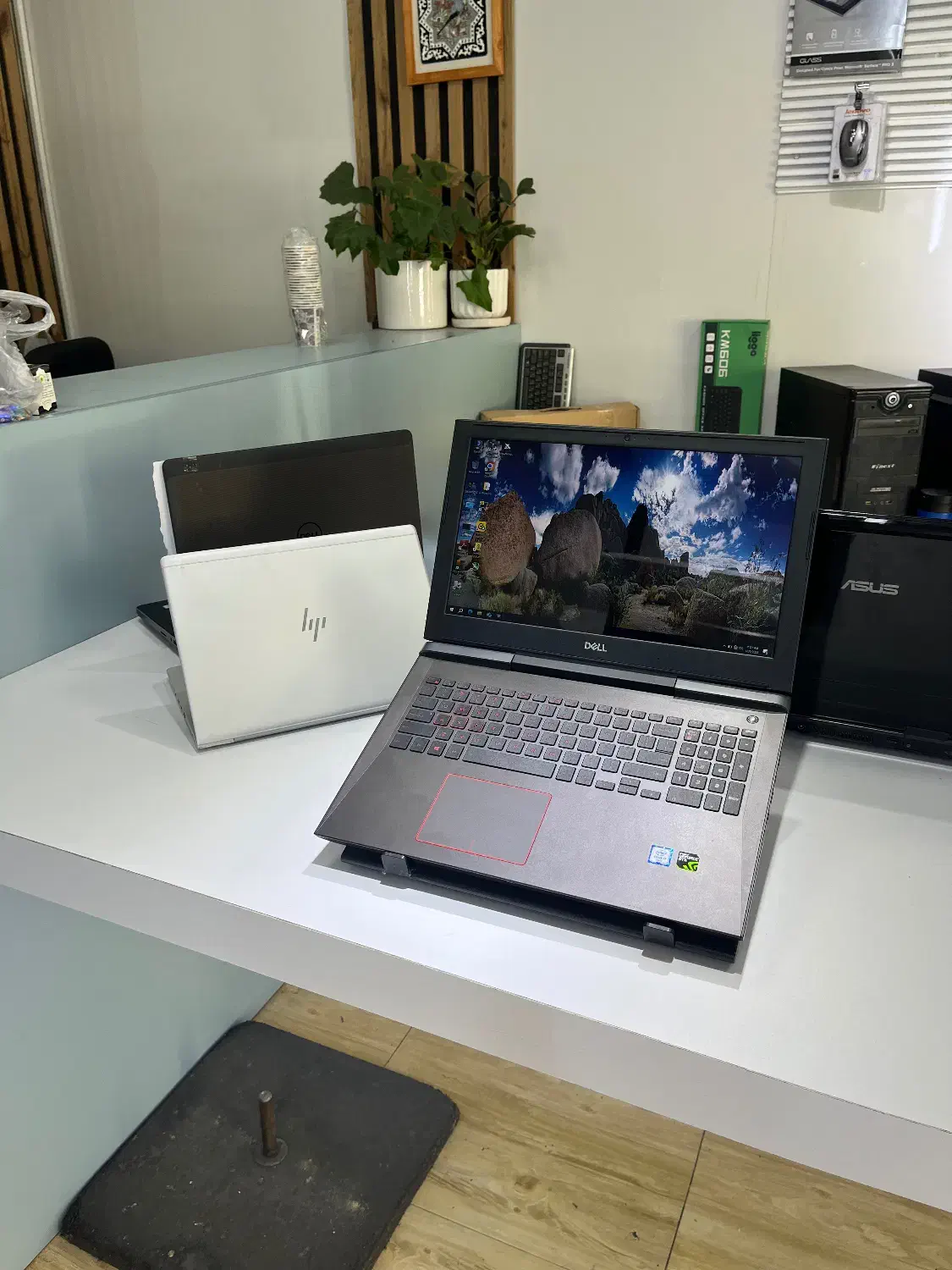 Ssd DELL inspirion/i7 HQ/GTX 1060/ ram‌16 15 FHD|رایانه همراه|تهران, فلاح|دیوار