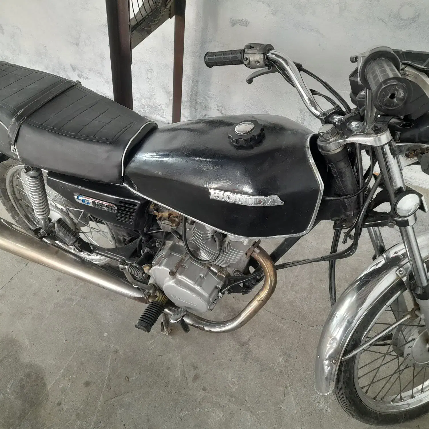 موتور 125تمام فابریک حتا راهنماهاش مزایده هس|موتورسیکلت|بندر ترکمن, |دیوار