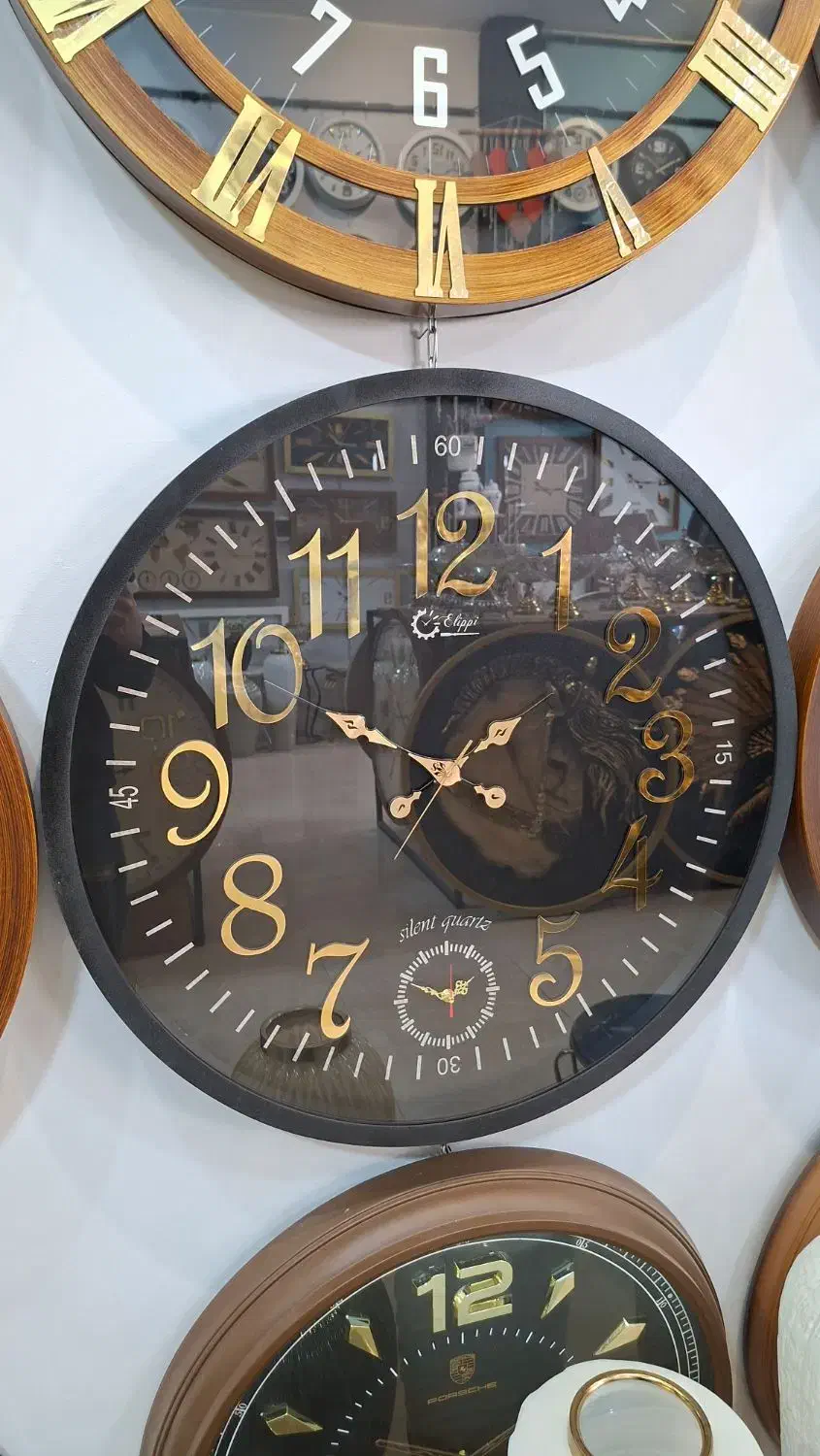 ساعت چوبی  code 16|ساعت دیواری و تزئینی|کرمانشاه, |دیوار