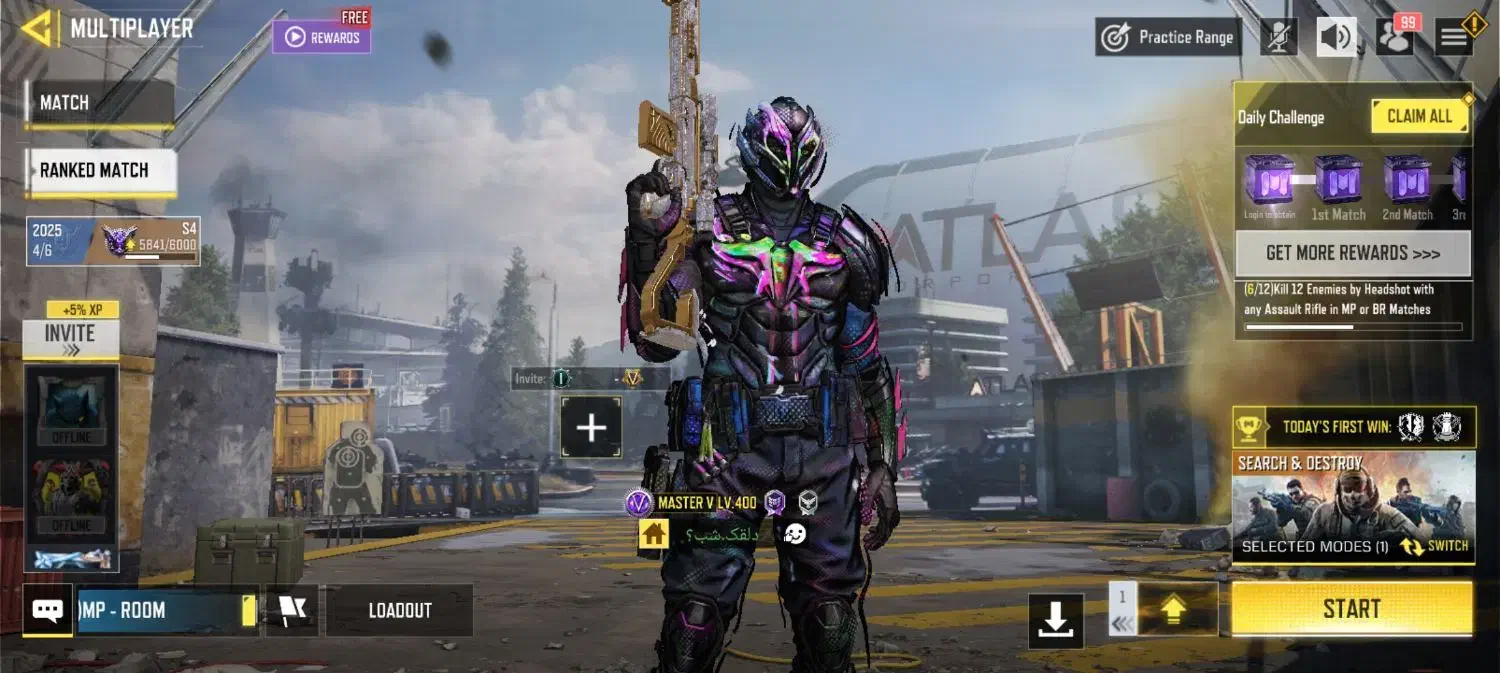 اکانت لجند دار کالاف|کنسول، بازی ویدئویی و آنلاین|اردبیل, |دیوار