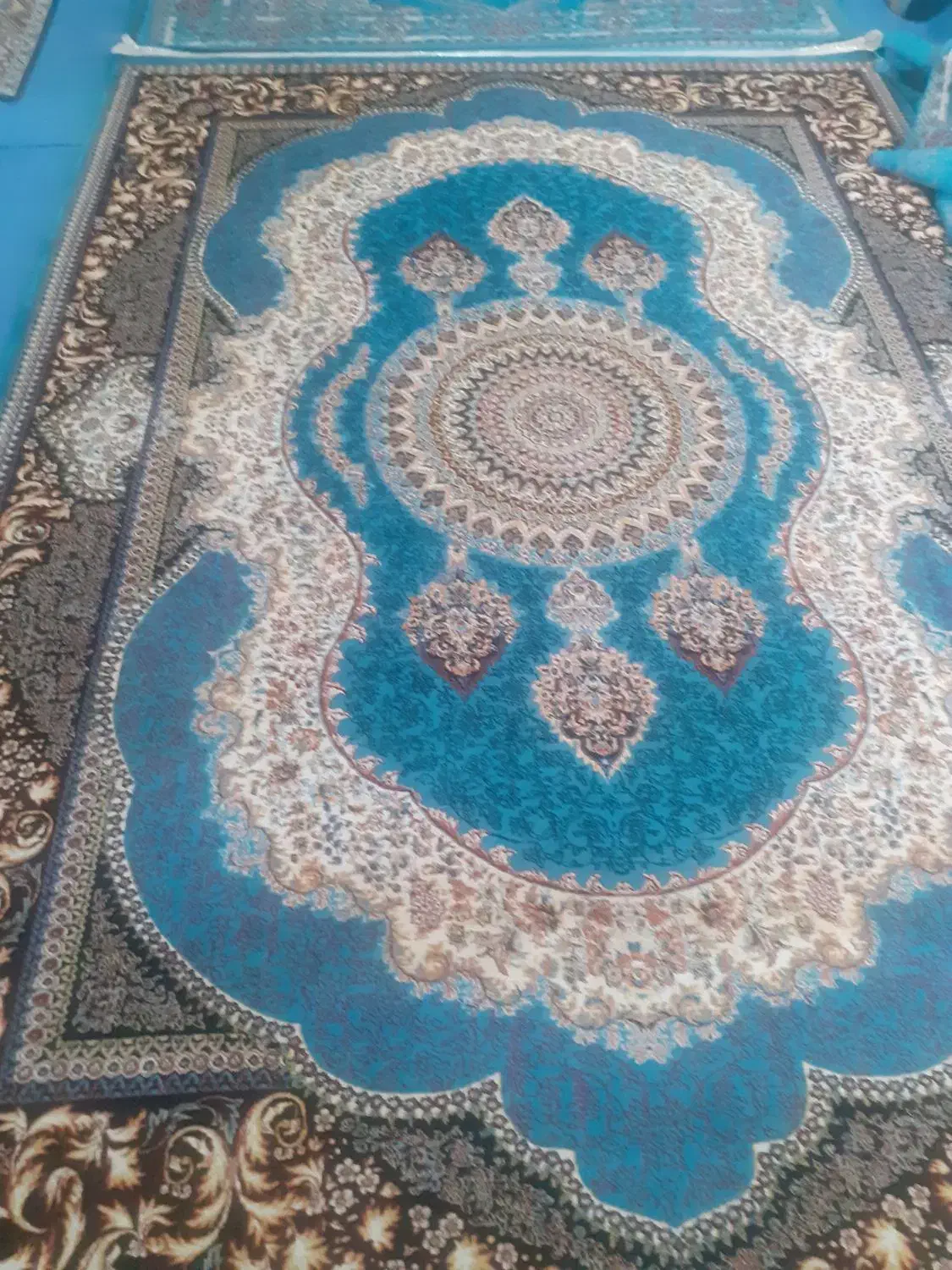 فرش گلیم روفرشی پشتی پادری|فرش|الیگودرز, |دیوار