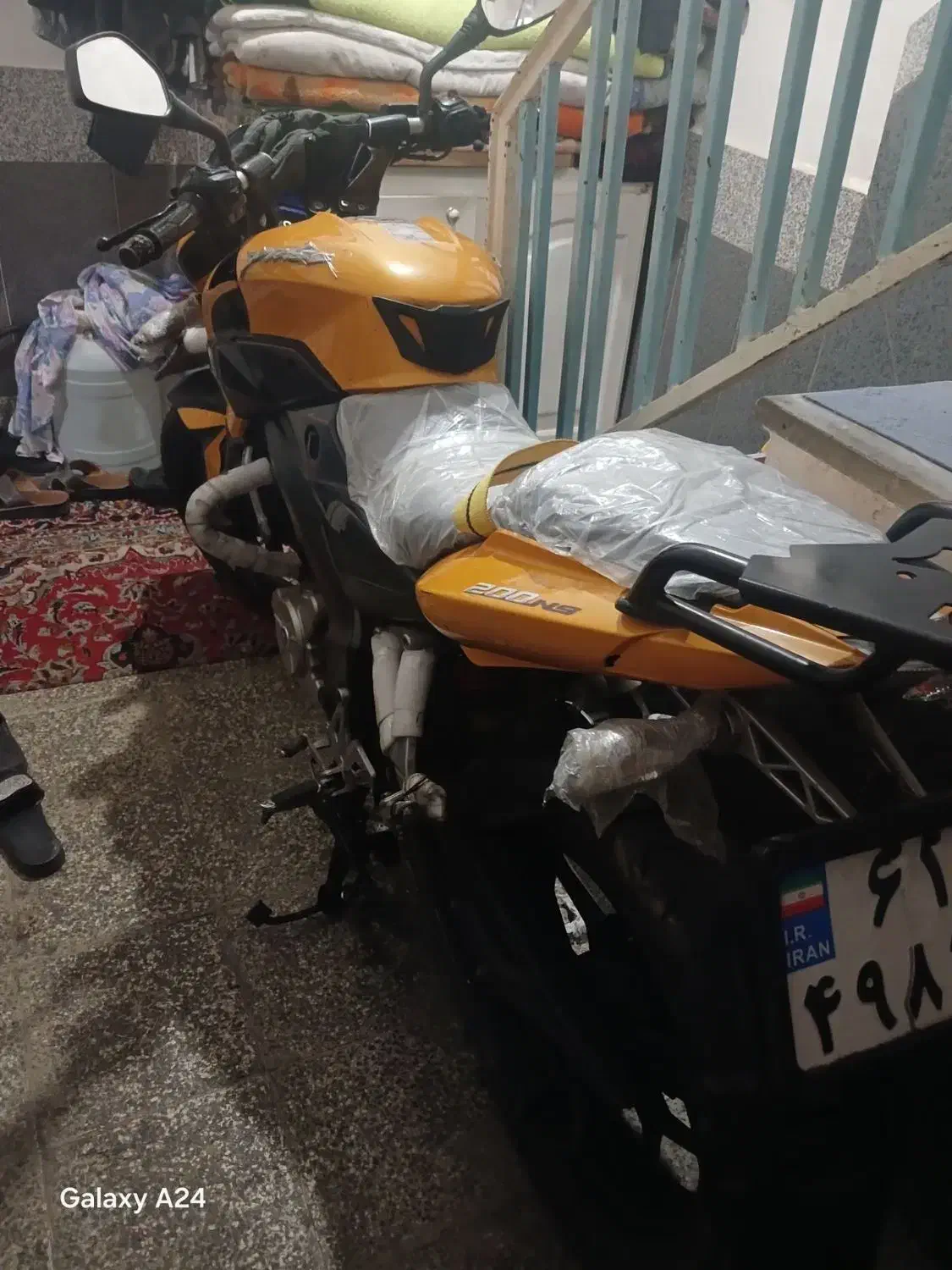 ns200 92|موتورسیکلت|قم, شهر قائم|دیوار