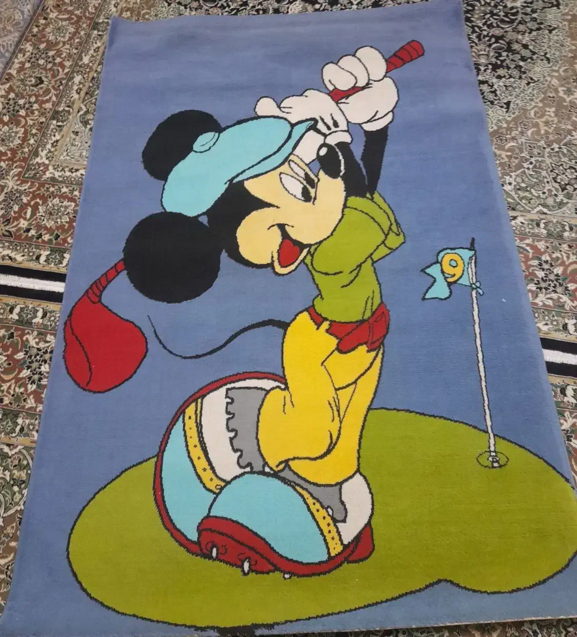 فرش کودک سالم و درحدنو|فرش|اصفهان, قلعه طبره|دیوار