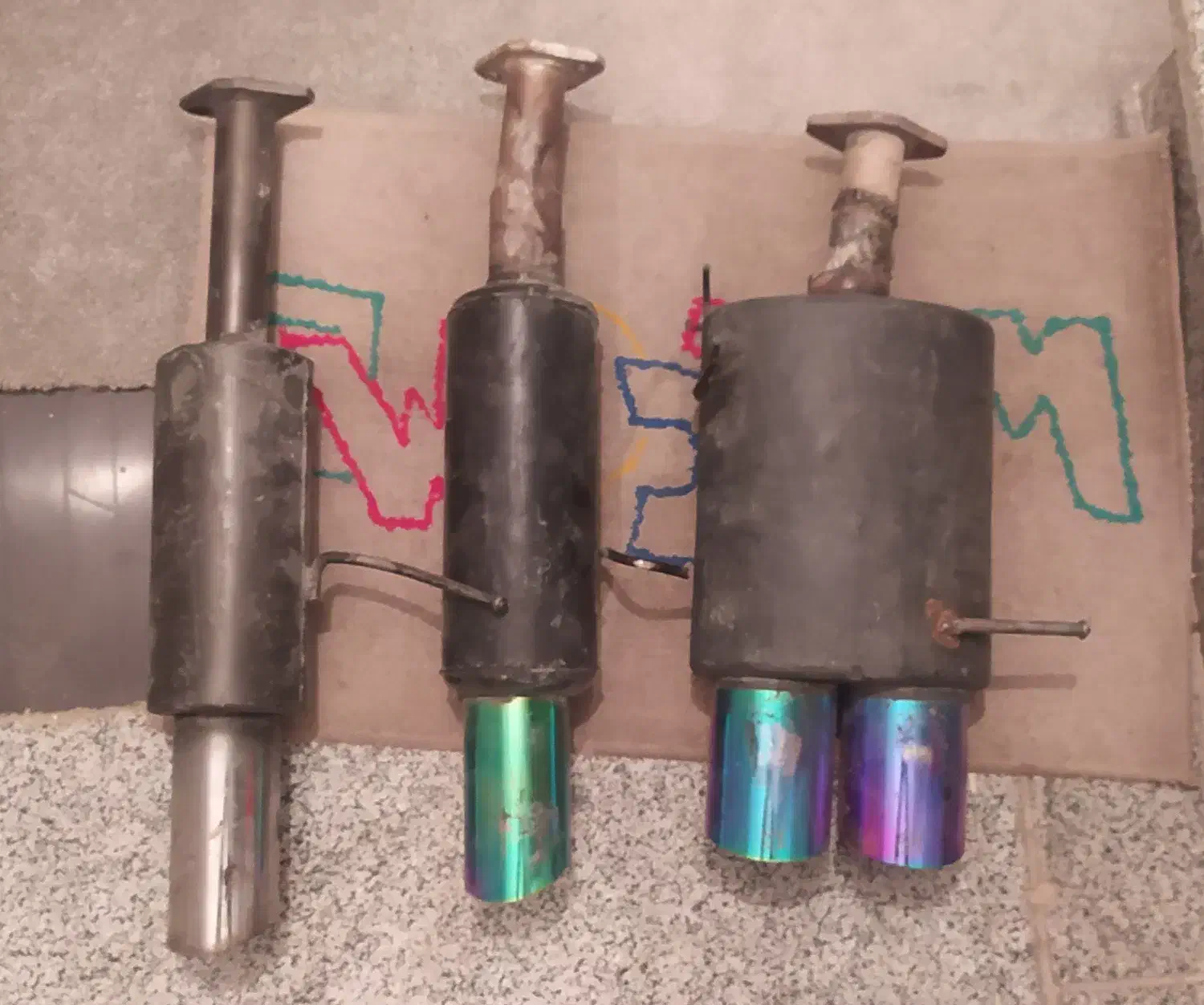 منبع اگزوز|قطعات یدکی و لوازم جانبی|شهرضا, |دیوار