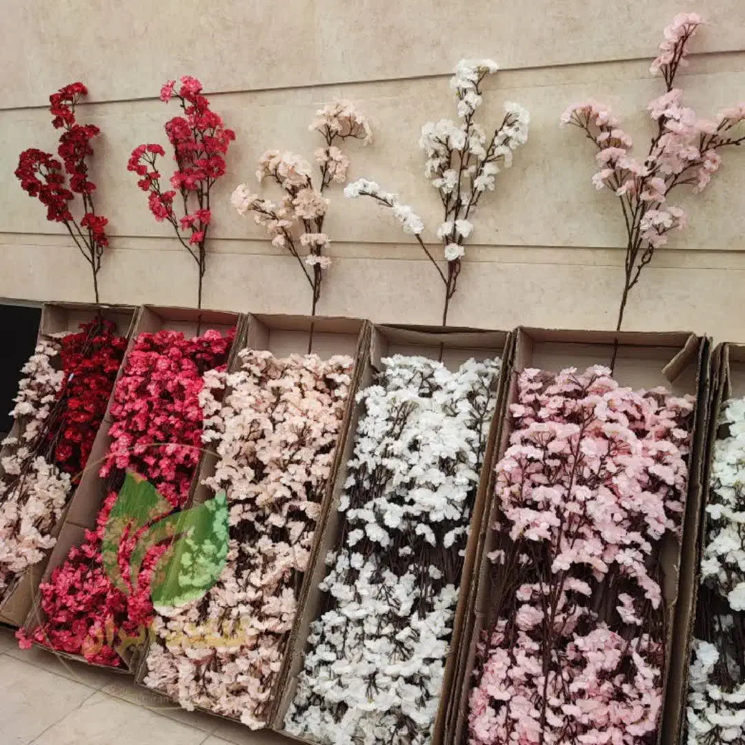 شاخه شکوفه|گل مصنوعی|قم, نیروگاه|دیوار