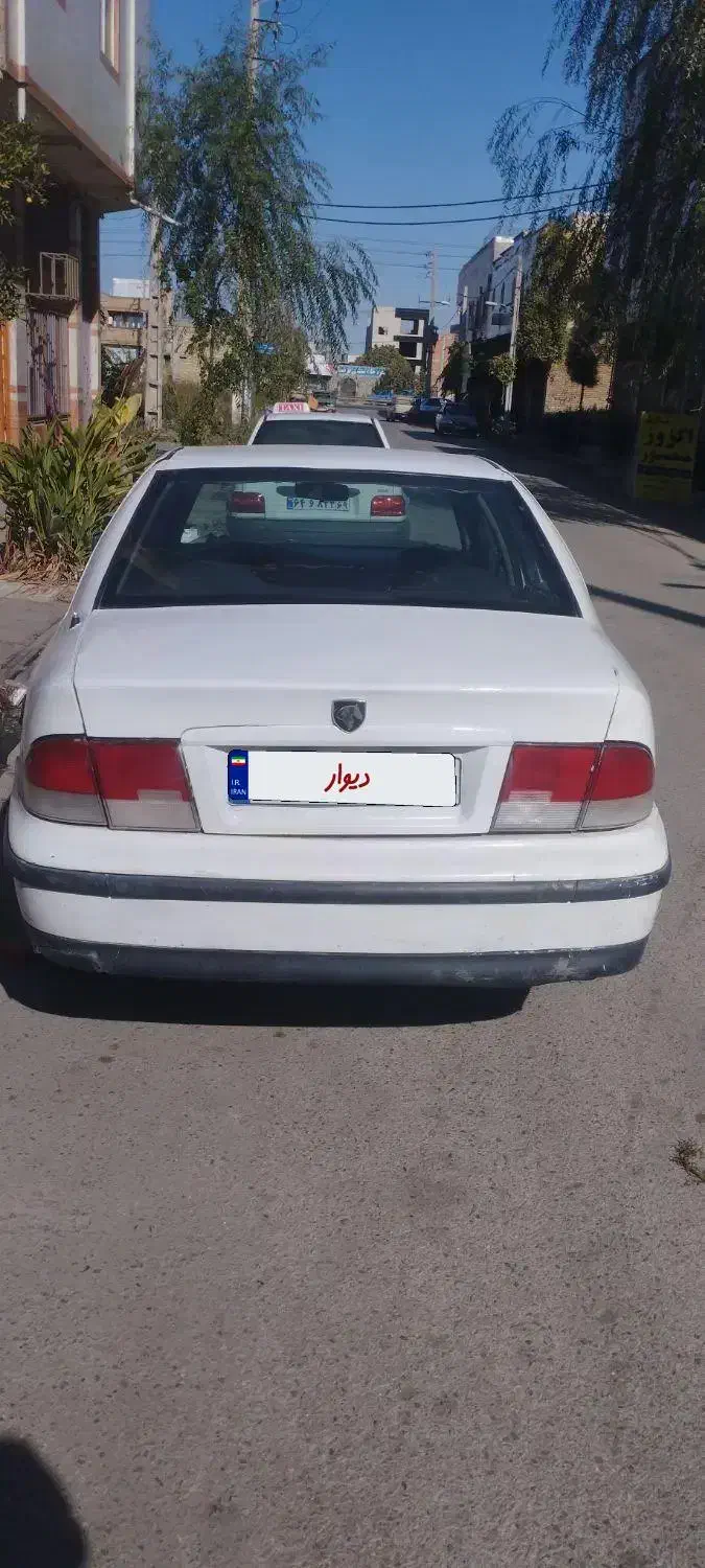 سمند سفید مدل 81|خودرو سواری و وانت|گنبد کاووس, |دیوار