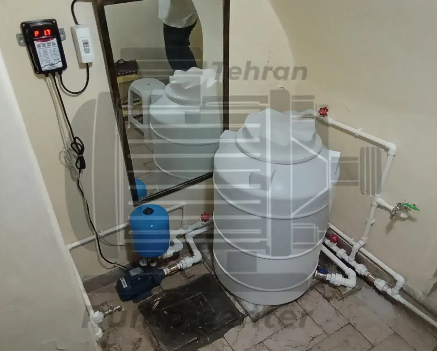 تاسیسات و پمپ آب|خدمات پیشه و مهارت|تهران, قلهک|دیوار