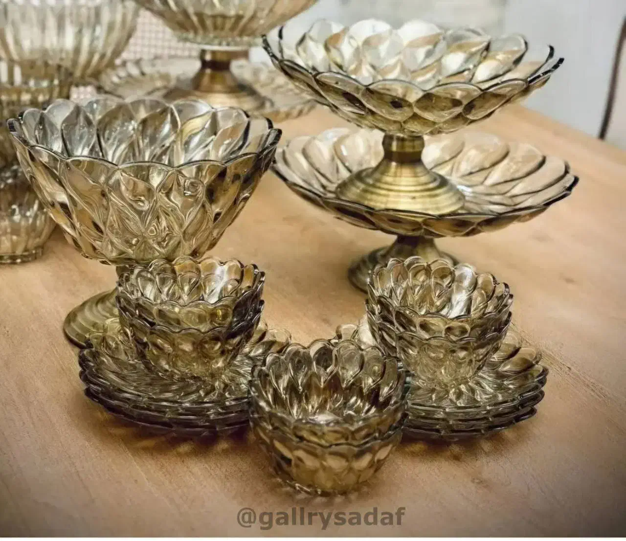 سرویس پذیرایی فلورانس 8 پارچه|ظروف سرو و پذیرایی|بجنورد, |دیوار