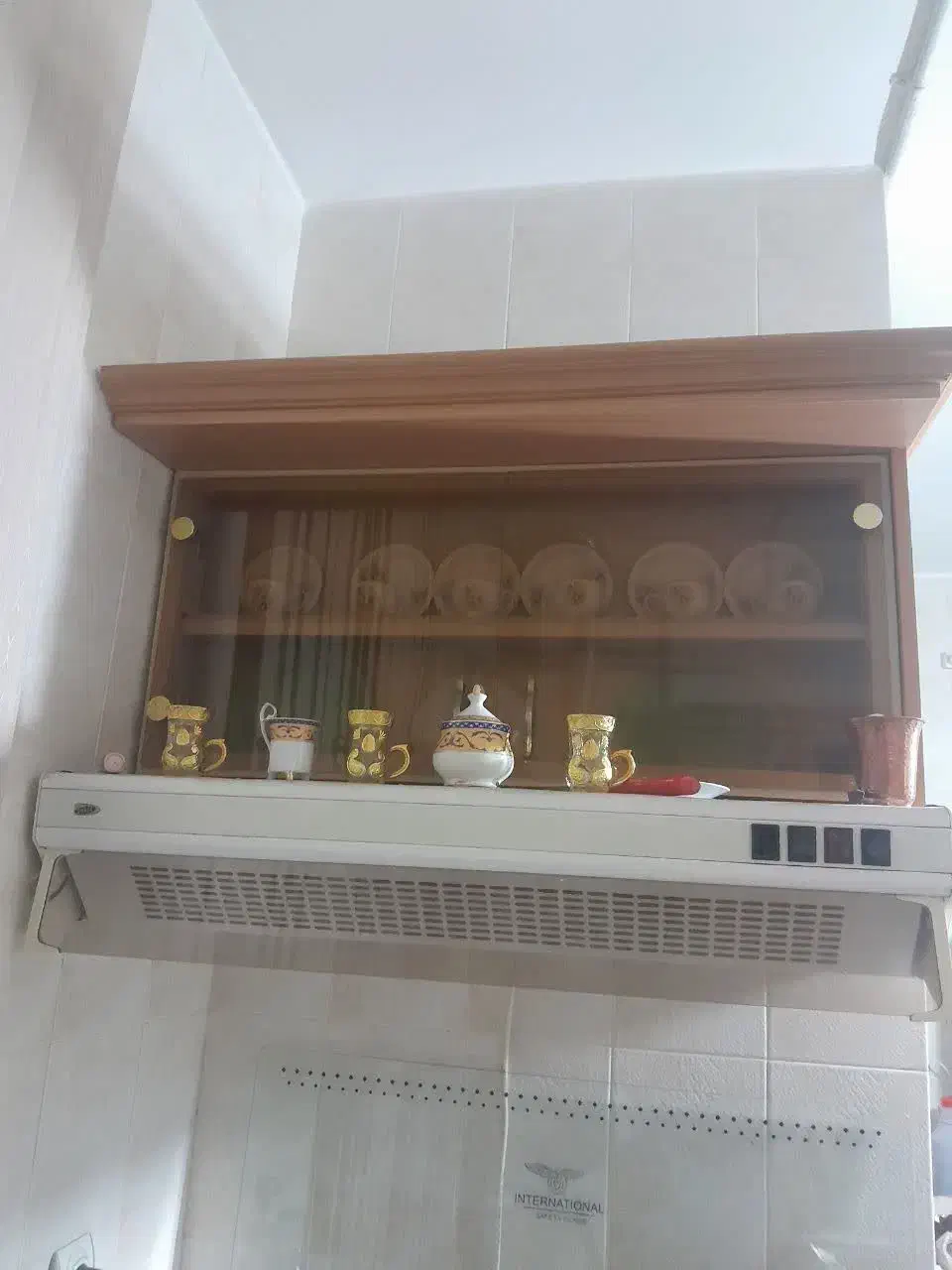 فروش کابینت هود آبگرمکن|کتابخانه، شلف، قفسه‌های دیواری|کاشمر, |دیوار